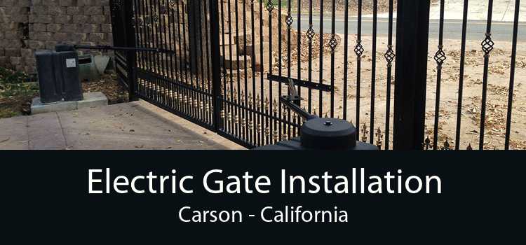 Electric Gate Installation Carson - California