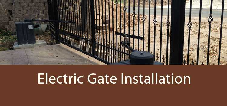 Electric Gate Installation 