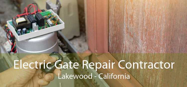 Electric Gate Repair Contractor Lakewood - California