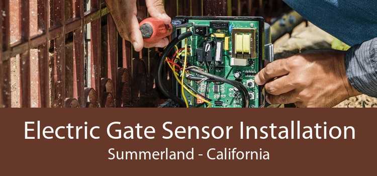 Electric Gate Sensor Installation Summerland - California