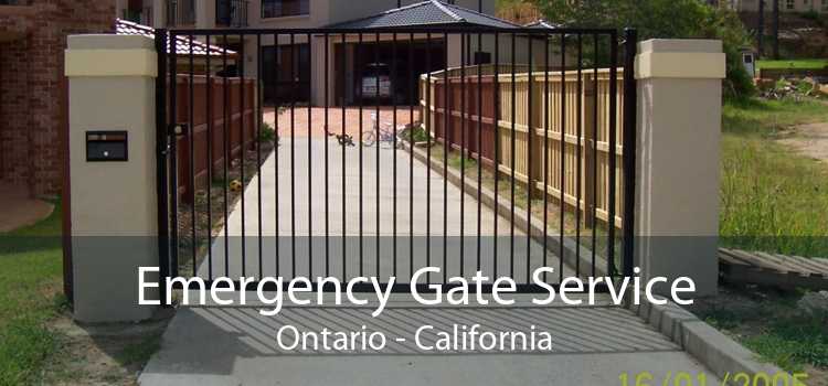 Emergency Gate Service Ontario - California