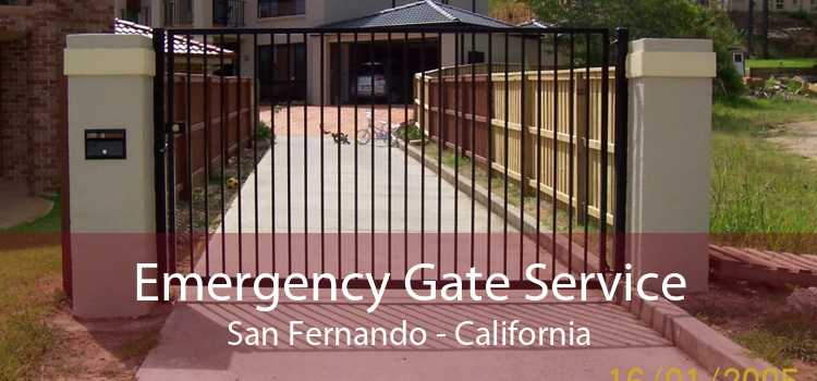 Emergency Gate Service San Fernando - California